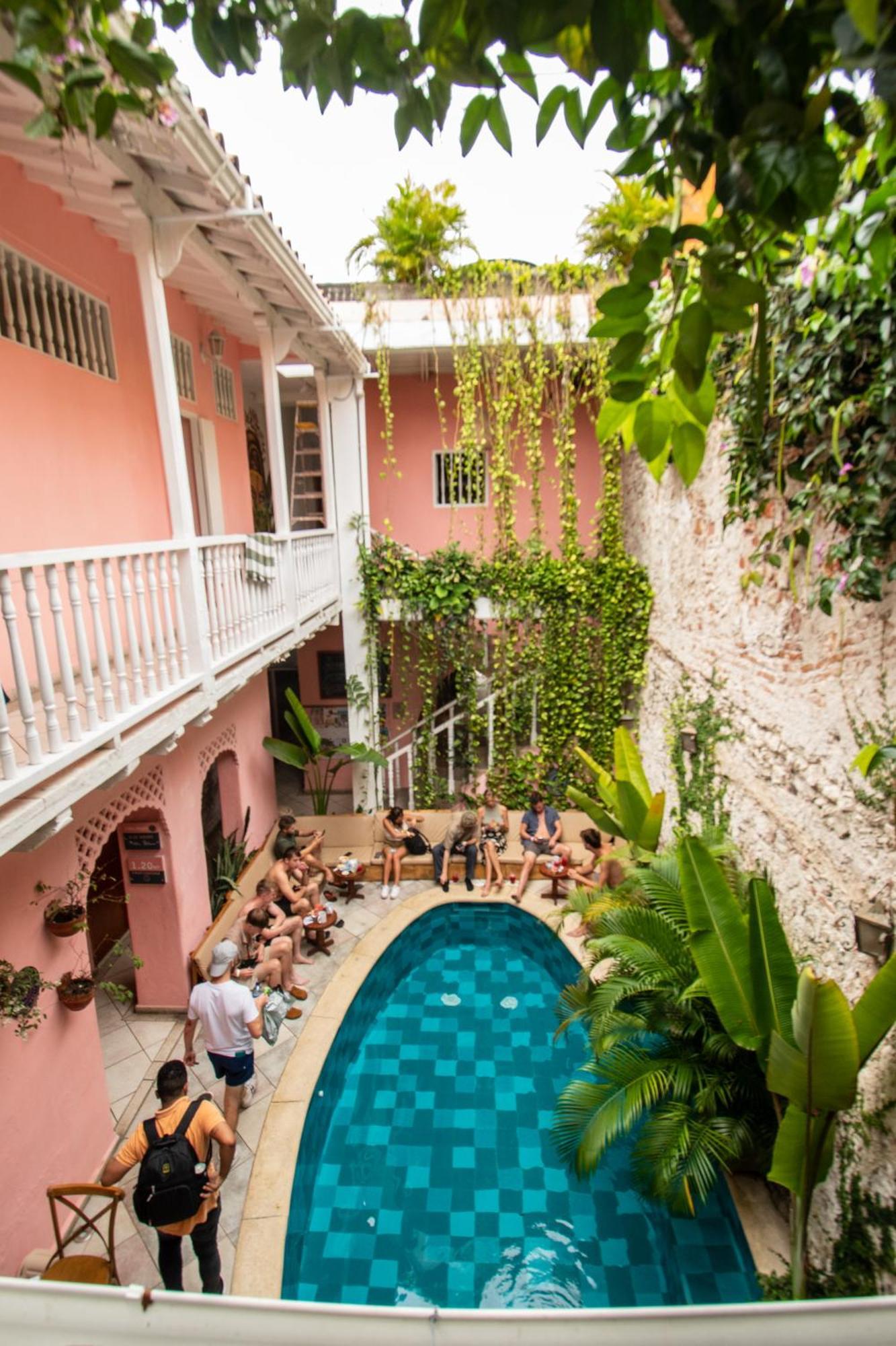 Casa Zahri Boutique Hostel Cartagena Ngoại thất bức ảnh